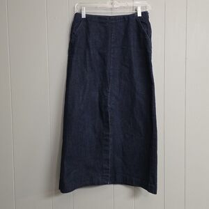 Zara Trafaluc Denim Makers High Waist Skirt Size S